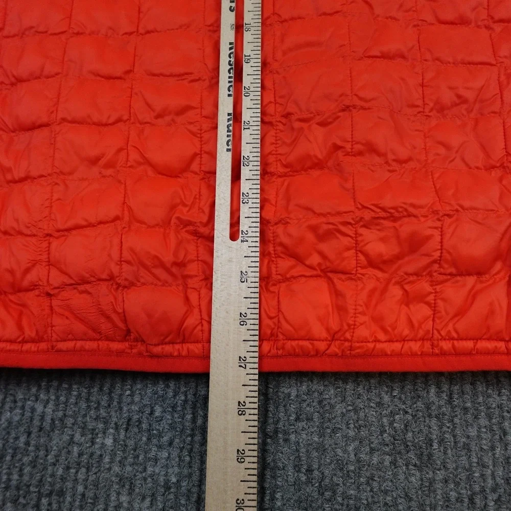 The North Face Thermoball Jacket Mens XL Orange Full Zip Insulated Lightweight